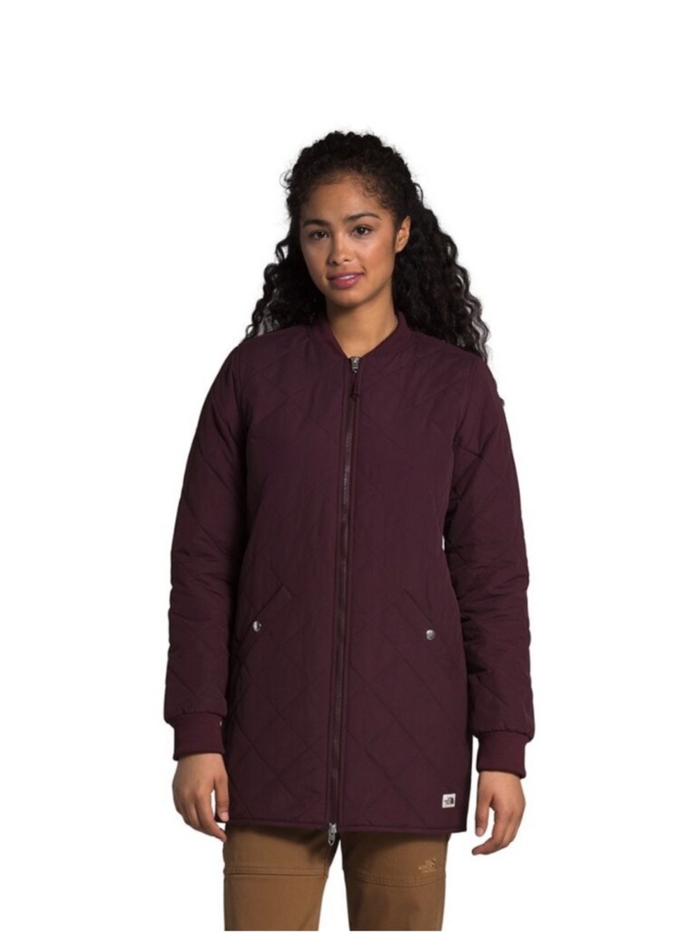 The North Face Women's Quilted Cuchillo Parka - Plum